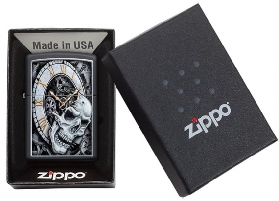 ZIPPO VŽIGALNIK URA Z LOBANJO