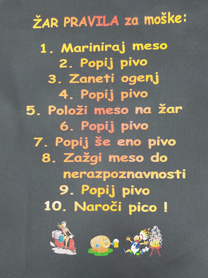 PREDPASNIK ŽAR PRAVILO